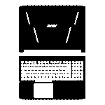 Acer Nitro 5 AN515 45 Logo Transparent PNG
