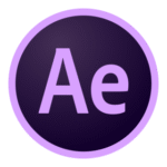 Adobe After Effects CC Circle Logo Transparent PNG