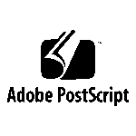 Adobe Postscript Logo Transparent PNG