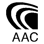 Advanced Audio Coding AAC Logo Transparent PNG