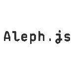 Aleph.js Logo Transparent PNG