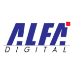Alfa Digital Logo Transparent PNG