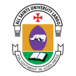 All Saints University Lango Asul Logo Transparent PNG