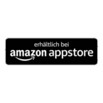 Amazon Appstore Badge De Black Logo Transparent PNG