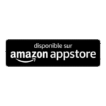 Amazon Appstore Badge Fr Black Logo Transparent PNG