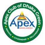 Apex Club Of Dhaka Green Logo Transparent PNG