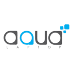Aqua Laptop Logo Transparent PNG