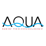 Aqua New Technology Logo Transparent PNG