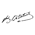 Ataturkun Islak Imzasi Logo Transparent PNG