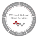 Awcloud 5A Level Cloud Services Logo Transparent PNG