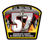 BOMBEROS GUAYAQUIL DIVISION FLUVIAL CIA PUNA 57 Logo Transparent PNG