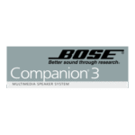 BOSE Companion 3 Logo Transparent PNG