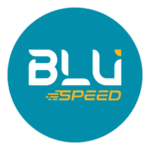 Badan Layanan Umum Blu Speed Logo Transparent PNG