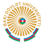 Baku State University Logo Transparent PNG