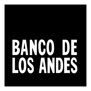 Banco De Los Andes Antiguo Negro