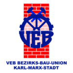 Bauunion Karl marx Stadt Logo Transparent PNG
