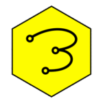 Bee Delivery Logo Transparent PNG