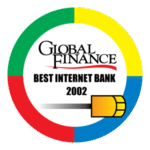 Best Internet Bank 2002 Logo Transparent PNG