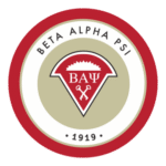 Beta Alpha Psi Fraternity Logo Transparent PNG