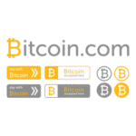 Bitcoin.com Logo Transparent PNG