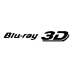 Blu ray 3D Logo Transparent PNG