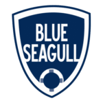 Blue Seagull Logo Transparent PNG