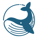 Blue Whale Token BWX Logo Transparent PNG