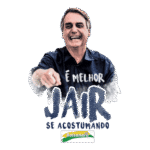 Bolsonaro É Melhor Jair Se Acostumando Logo Transparent PNG