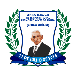 Brasão Ceti Francisco Alves De Sousa-Chico Abílio