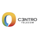C3NTRO Telecom Logo Transparent PNG