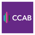 CCAB White Logo Transparent PNG