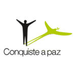 CONQUISTA A PAZ Logo Transparent PNG
