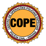COPE Polícia Civil Do Paraná Logo Transparent PNG