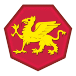 CREST OF 108TH DIVISION US ARMY Logo Transparent PNG