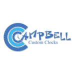 Campbell Custom Clocks Logo Transparent PNG