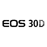 Canon EOS 30D Logo Transparent PNG