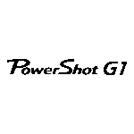 Canon Powershot G1 Logo Transparent PNG