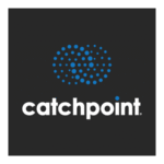 Catchpoint Vertical Duocolor White Logo Transparent PNG
