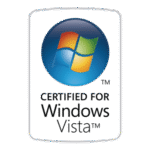 Certified For Windows Vista Logo Transparent PNG