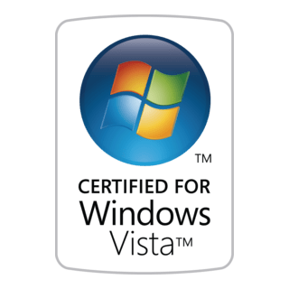 Certified For Windows Vista