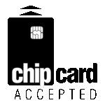 Chip Card Accepted Logo Transparent PNG