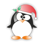 Christmas Linux Logo Transparent PNG