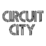 Circuit City Neon Logo Transparent PNG