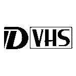 D VHS Logo Transparent PNG