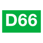D66 Democrats Logo Transparent PNG
