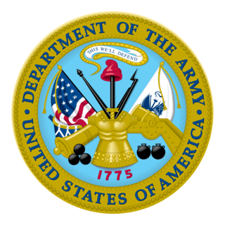 DEPARTMENT OF THE ARMY CREST