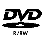 DVD R RW Logo Transparent PNG