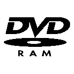 DVD RAM Logo Transparent PNG