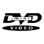 DVD Video Mini Logo Transparent PNG