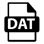 Dat File Format Logo Transparent PNG